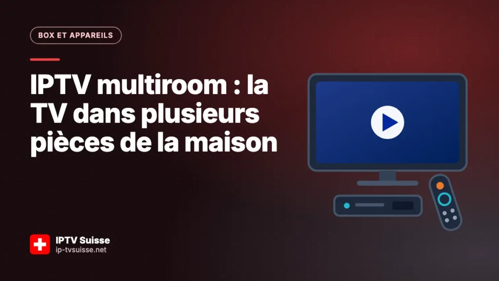 IPTV multiroom : la TV dans plusieurs pièces de la maison
